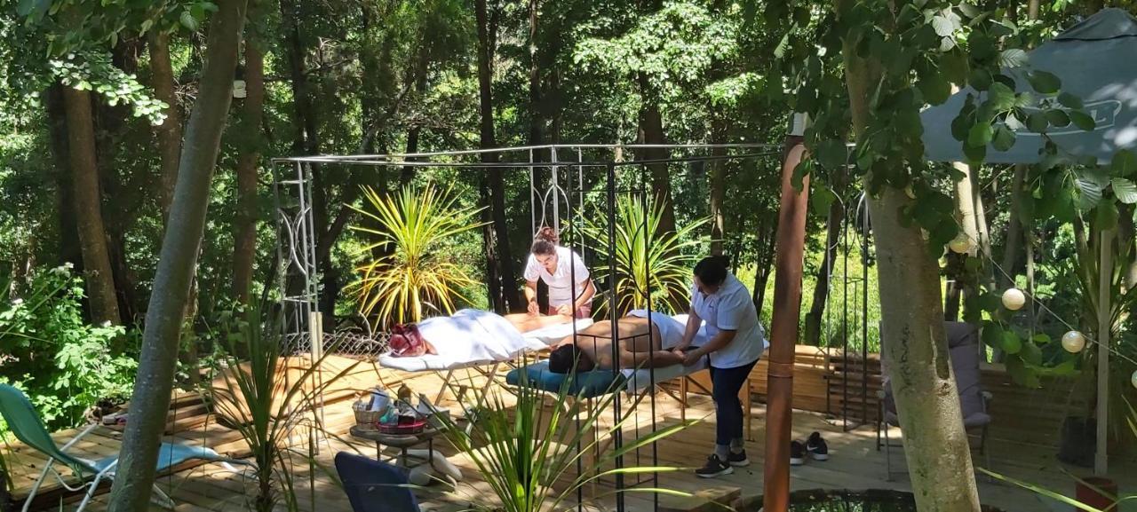 Cabanas Rucalhue Salto Del Laja Cabrero Kültér fotó